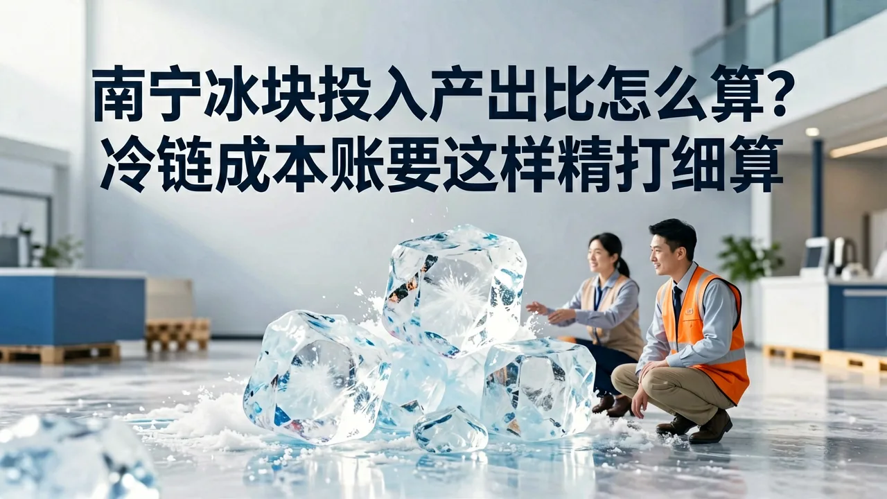 南宁冰块投入产出比怎么算?冷链成本账要这样精打细算