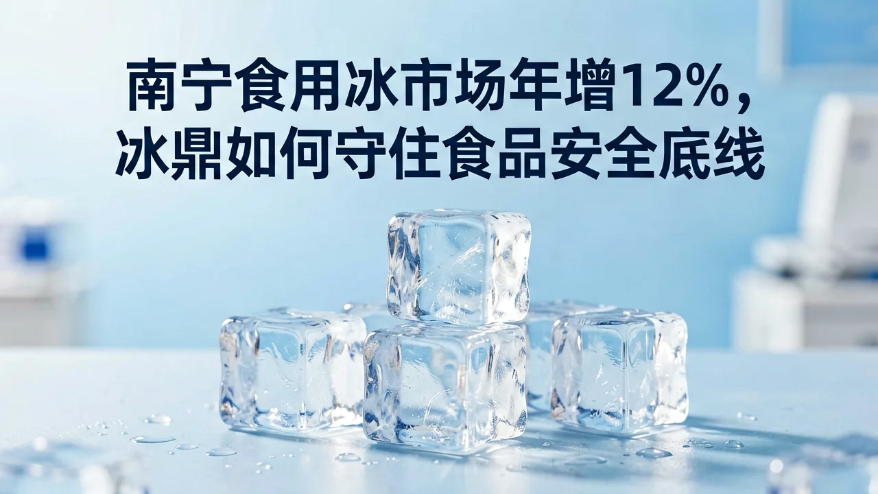 南宁食用冰市场年增12%,冰鼎如何守住食品安全底线